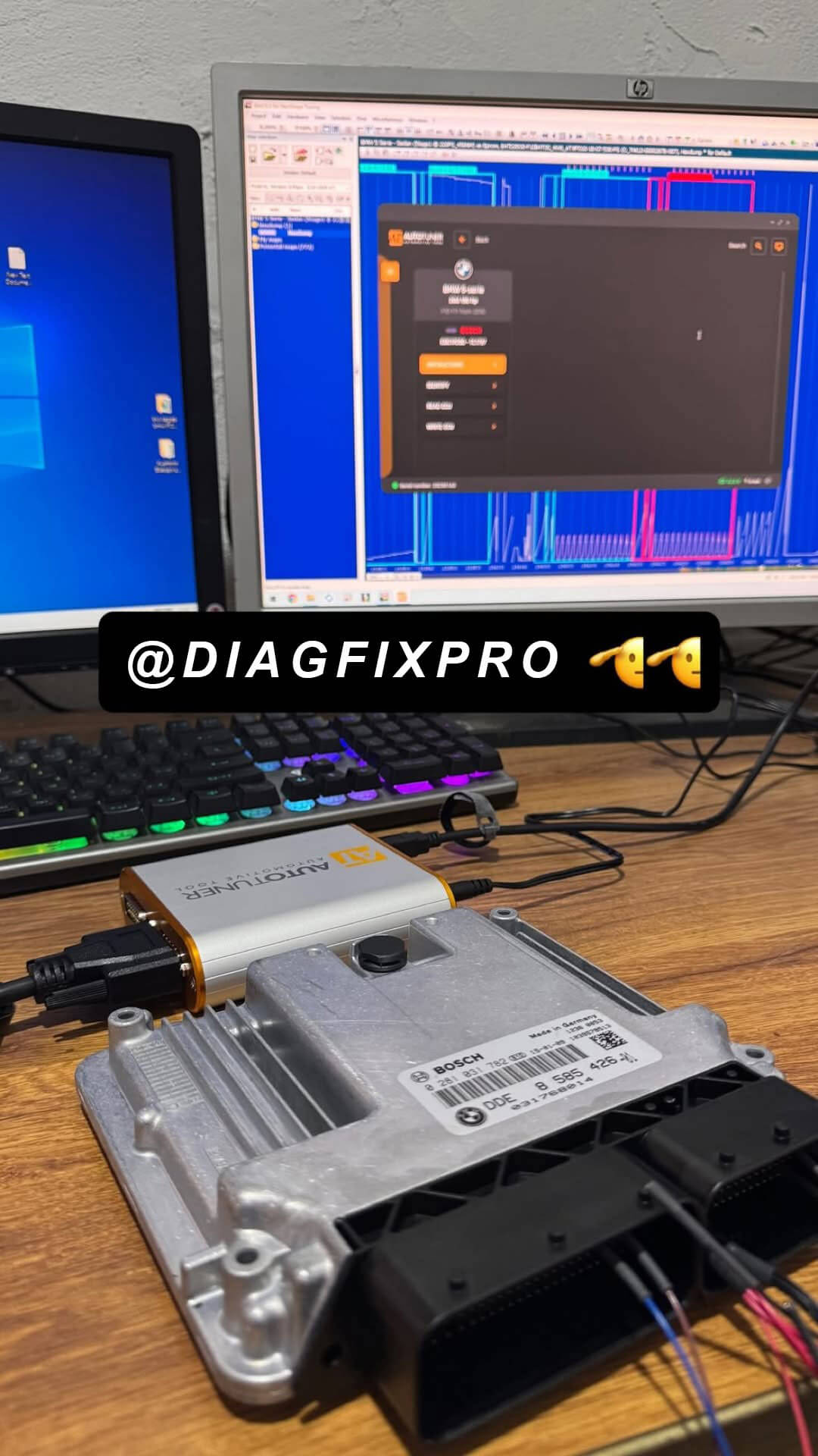 BenchProg BMW x Autotuner
