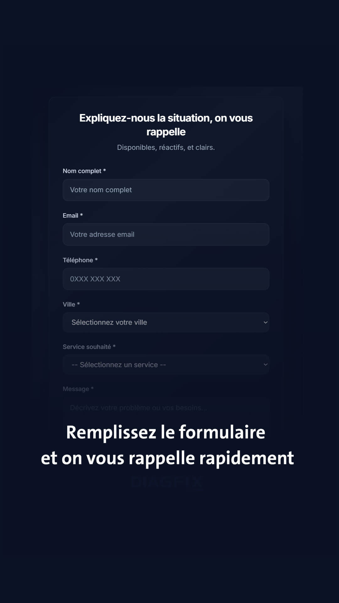 Contact Rapide
